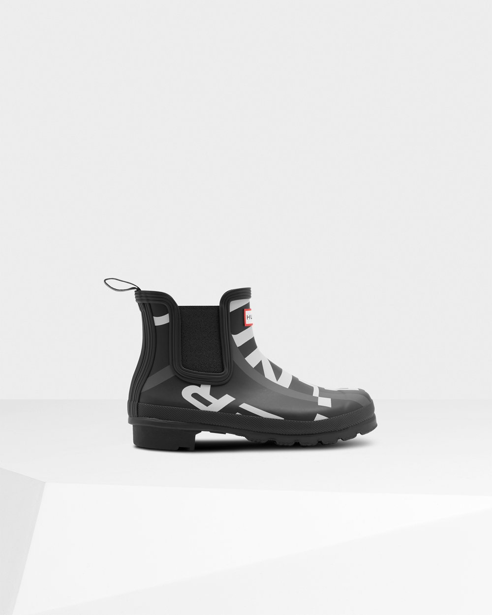 Botas Chelsea Hunter Feminina Pretas - Original Exploded Logo - 10JRYGSUD
